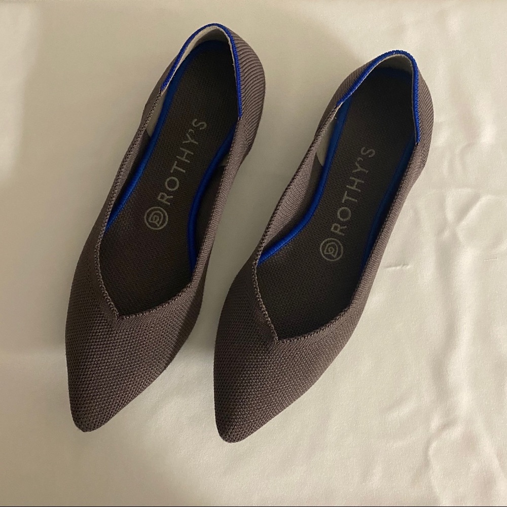 Rothy’s size 8 Mink Points